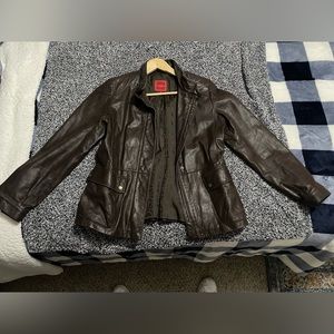 Cole Haan Brown leather jacket